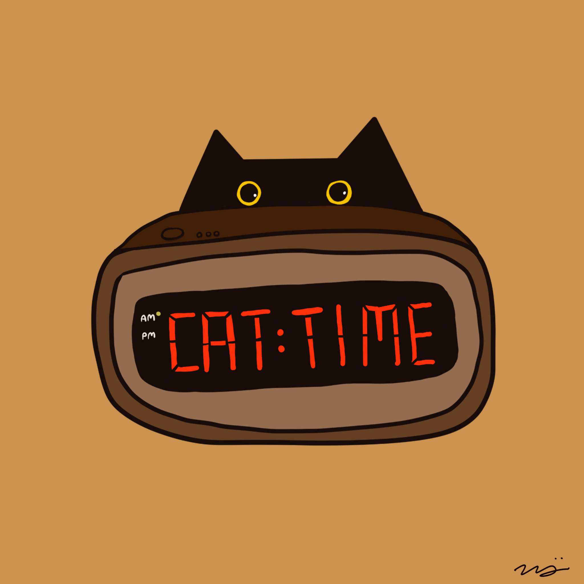 cat-o-clock