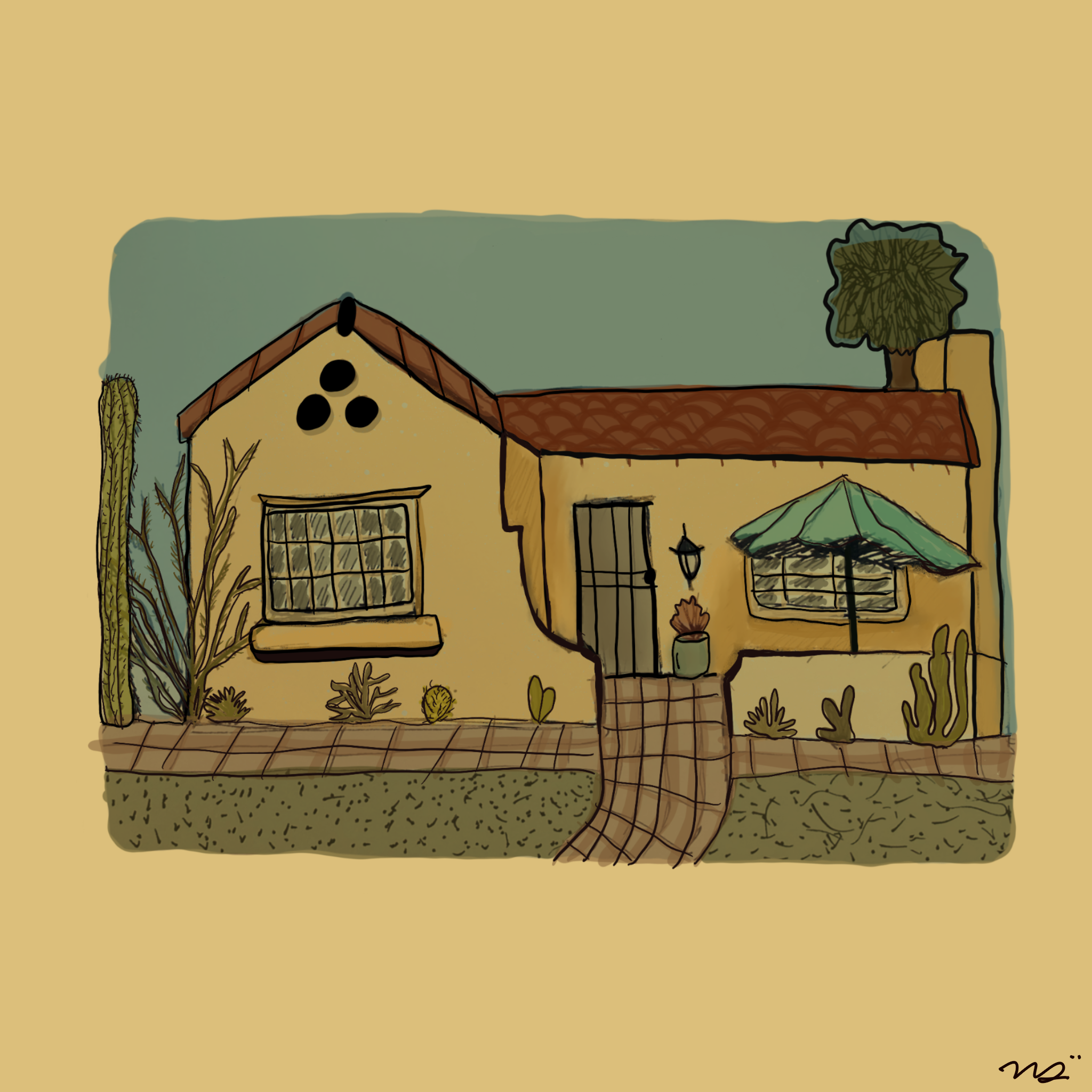 little boxes made of ticky-tacky